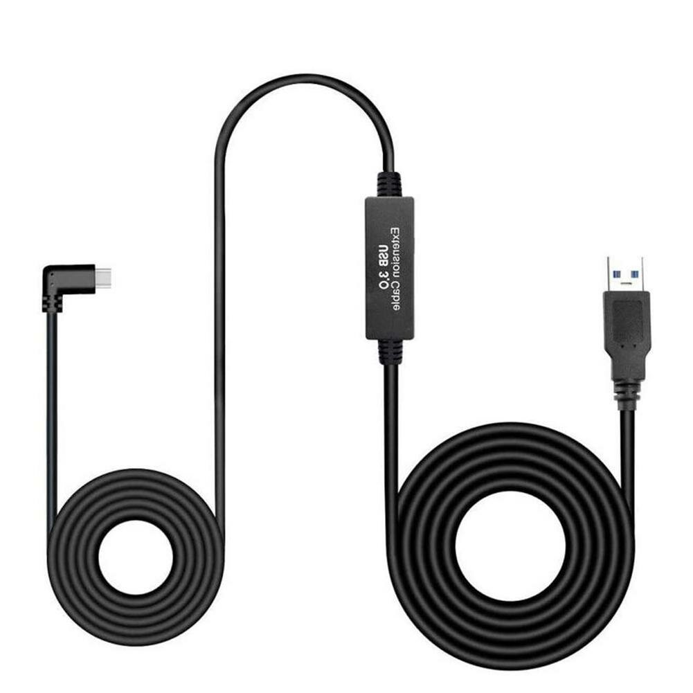 VR 5M Data Cable Charging Cable for Oculus Quest 2 Link VR Headset USB 3.0 Type C Cable Data Transmi