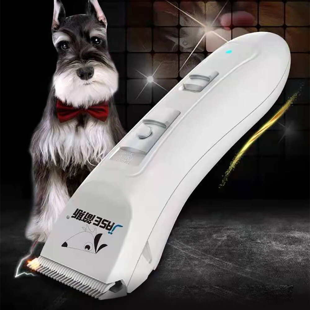 JASE PC-902 Dog Hair Clipper Trimmer USB Charging Rechargeable Cat Grooming Electric Scissors Shaver