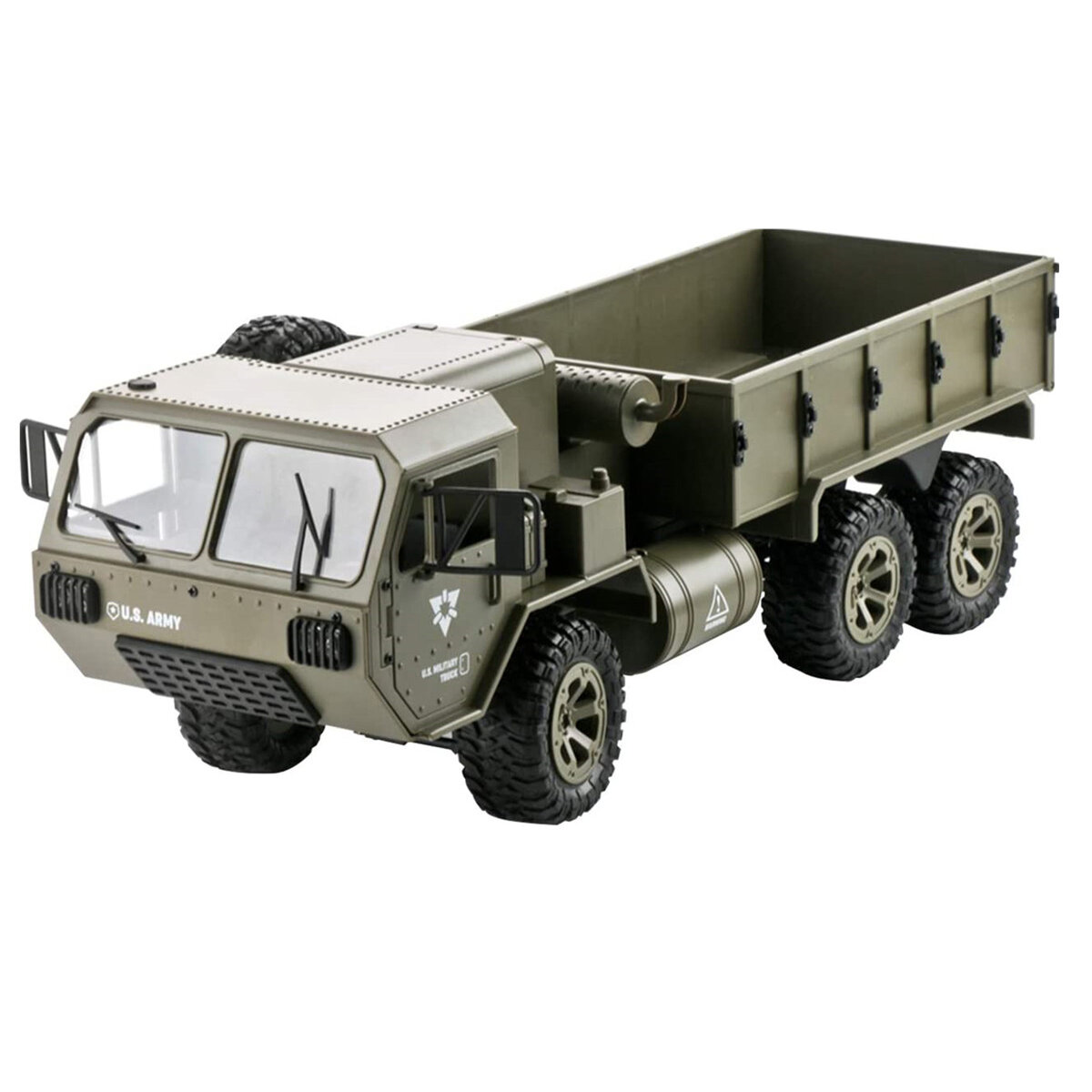 JJRC 1/16 2.4G 6WD Rc Car Proportional Control US Army Military Truck RTR Model Toys