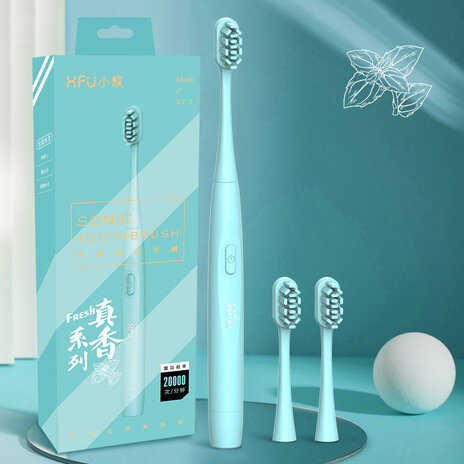 Seago XF3 Sonische elektrische tandenborstel Volwassen tanden Heldere witte tandenreiniger met 3 opz