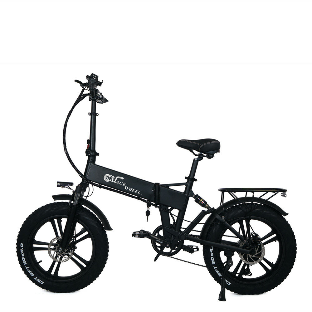 [EU DIRECT] CMACEWHEEL RX20 MINI 10Ah 48V 750W 20in Folding Electric Bike 45km/h Max Speed 30-60KM Mileage Mountain E Bike