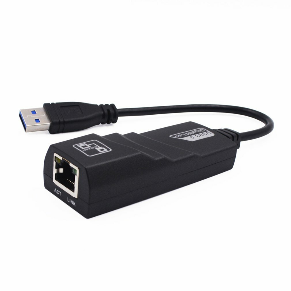 

Bakeey USB3.0 to RJ45 Lan Internet Ethernet Adapter Network Card for Computer Macbook Laptop