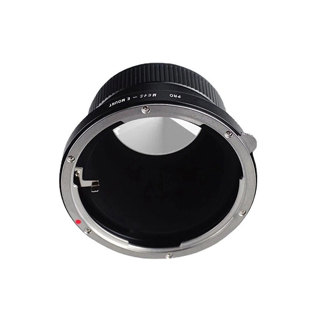BOR M645-NEX Lensadapterring voor M645-E Mount naar E-mount NEX voor SONY Body Mirrorless Camera