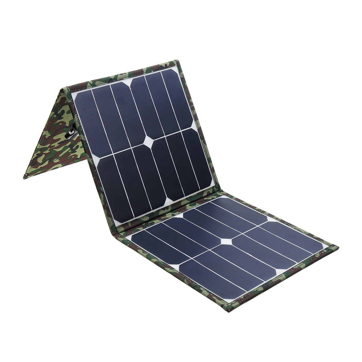 Dual USB 60W Foldable IP65 Sunpower Solar Panel High Conversion Solar Power Bank
