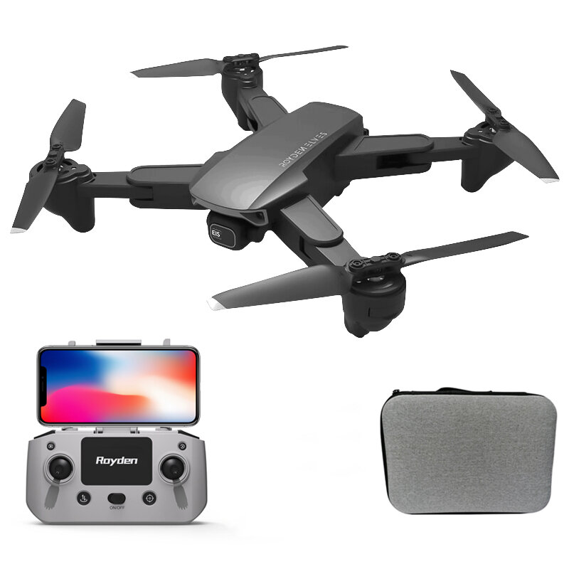 

HR H10 5G WIFI FPV with 6K HD Dual Camera Optical Flow Positioning 15mins Flight Time Foldable RC Drone Quadcopter RTF