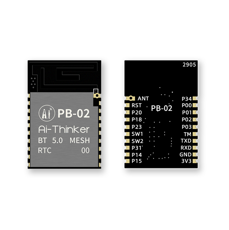 Ai-Thinker? PB-02 AT Firmware bluetooth 5.0 Low Power Module PHY6212 Chip Mesh Networking Onboard An