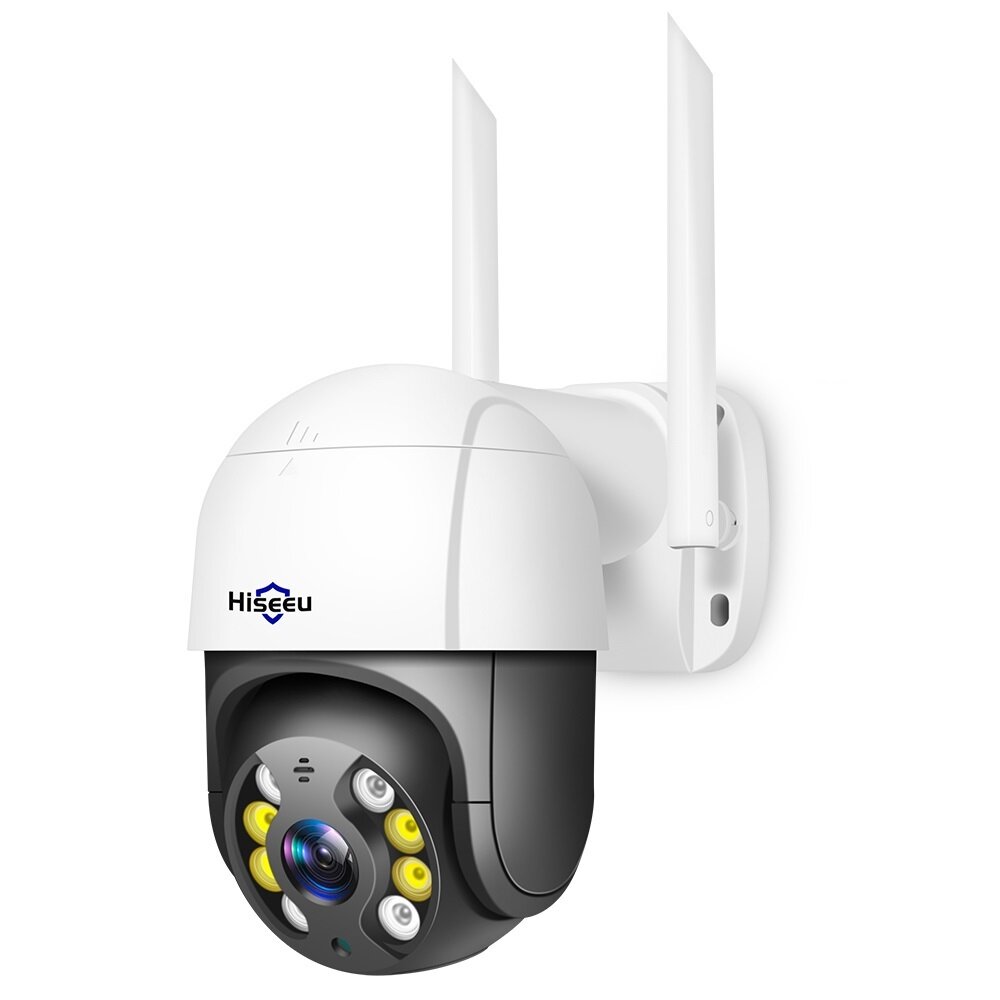 

Hiseeu 1080P Speed Dome WIFI Camera 2MP Outdoor Wireless PTZ IP Camera Cloud-SD Slot ONVIF 2-Way Audio Network CCTV Surv