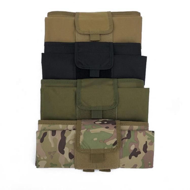 Nylon Outdoor Tactical Waist Bag Tactical Vest Storage Bag Waterproof Molle Camouflage Bag
