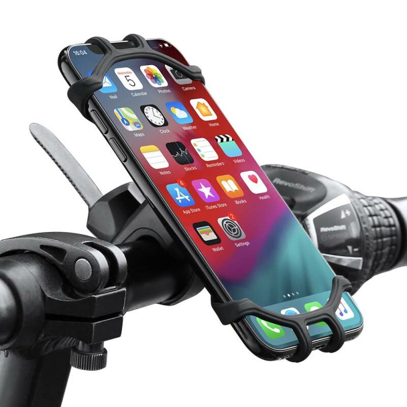 High Quality Silicone Bicycle Phone Holder For iPhone Universal Motorcycle Bike Stand GPS Bracket Fo
