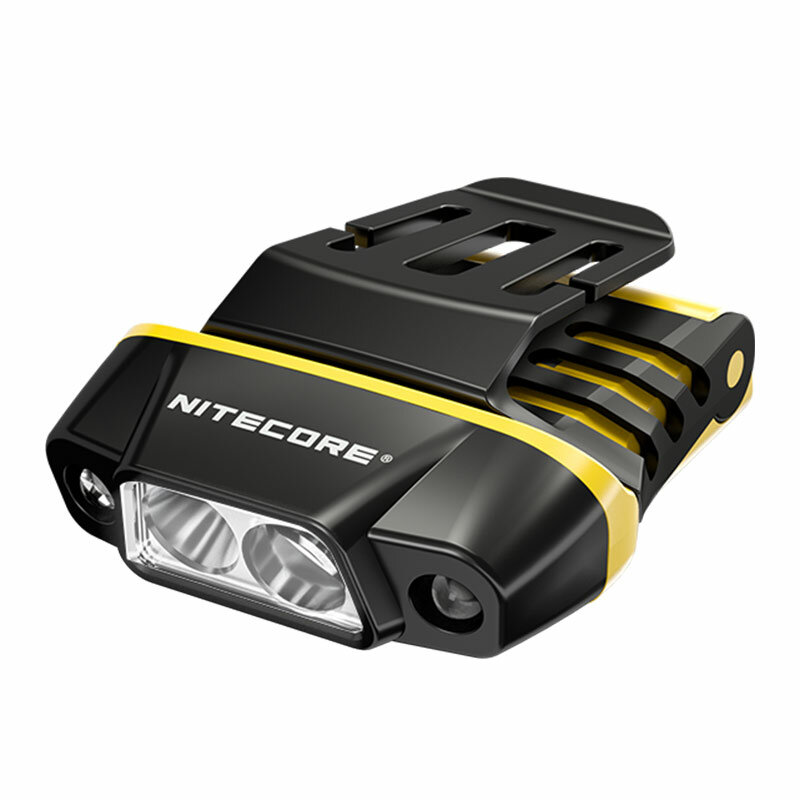 NITECORE NU11 Outdoor Intelligent Motion Sensor Hat Clip Headlamp for Night Fishing with Long Battery Life and Super Bri