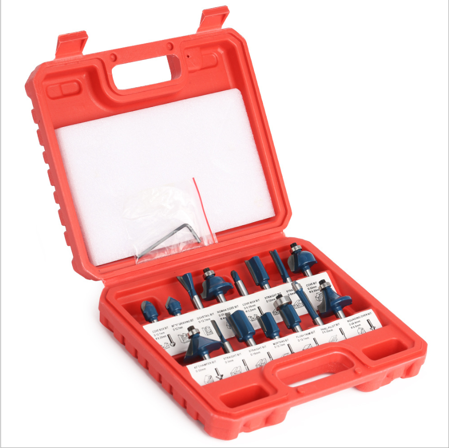best price,15pcs,1-4,inch,shank,router,bit,set,coupon,price,discount