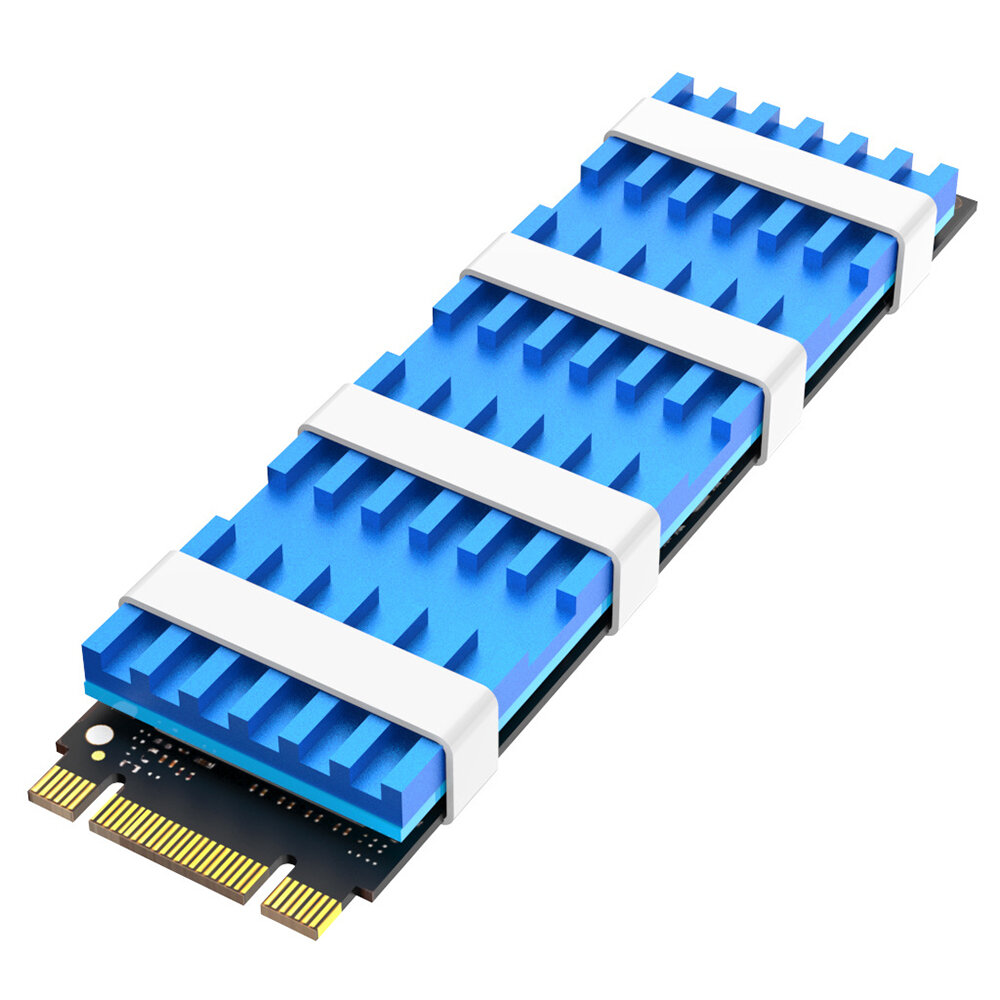 AODUKE AJSRP01 M.2 SSD PCIeNvmeヒートシンクアルミニウム合金ハードドライブラジエーターソリッドステートディスククーラー冷却ベスト
