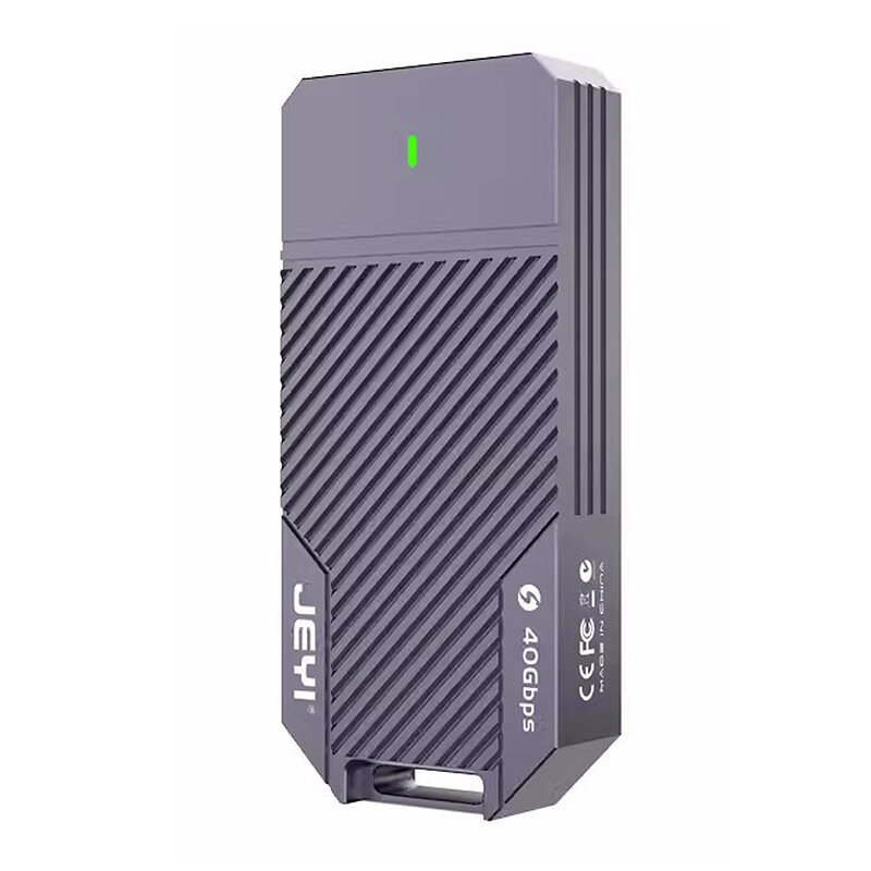 Vente Boîtier de disque dur JEYI USB4 40Gbps. Boîtier externe SSD portable  M.2 NVME vers TB4 USB-C. Prend en charge une capacité allant jusqu'à 4 To.  - Banggood Français Mobile