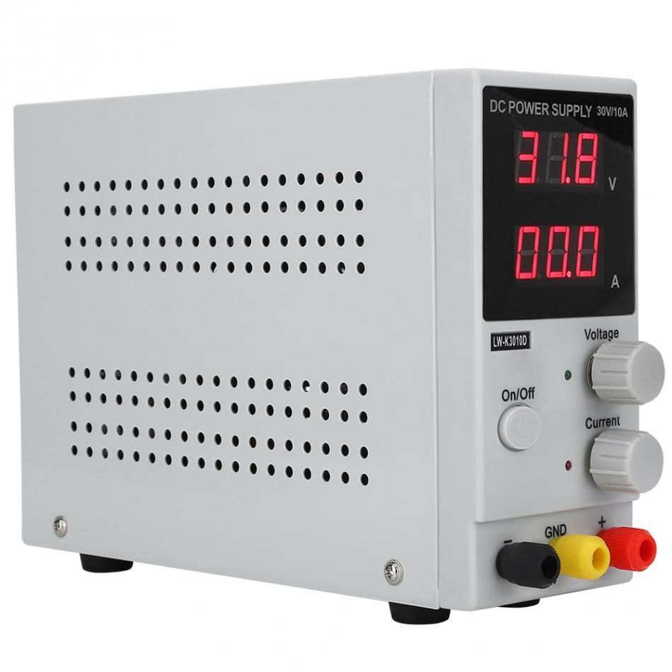 LW-K3010D 30V 10A Adjustable 4-bit Digital Test DC Switching Power Supply 