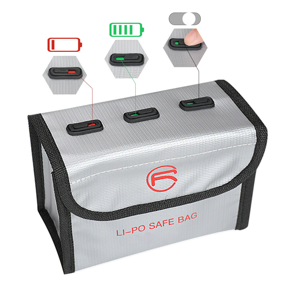 DJI FPV Combo Part Aircraft Battery Storage Battery Explosieveilige tas voor RC-onderdelen