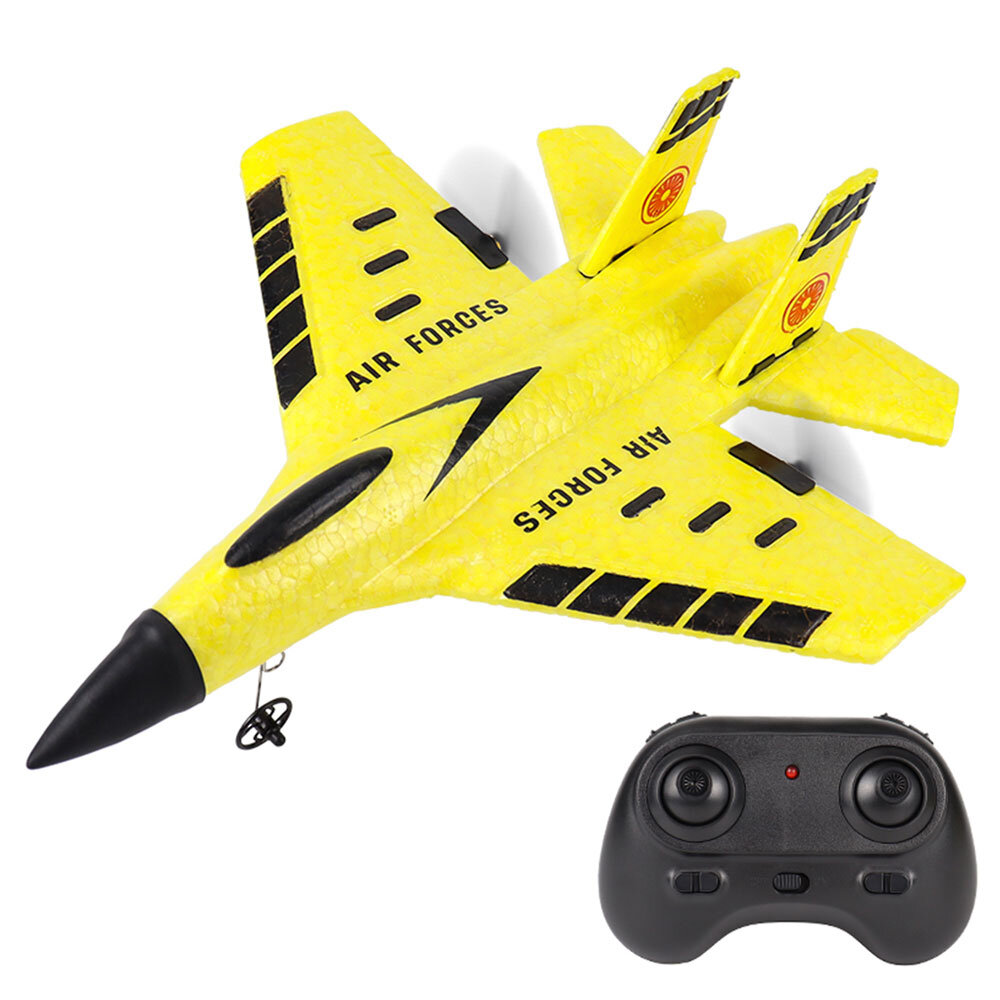 

SU35 2526 2.4GHz 2CH Built-in Gyro With LED Light EPP Foam RC Airplane Fighter Glider RTF for Beginners