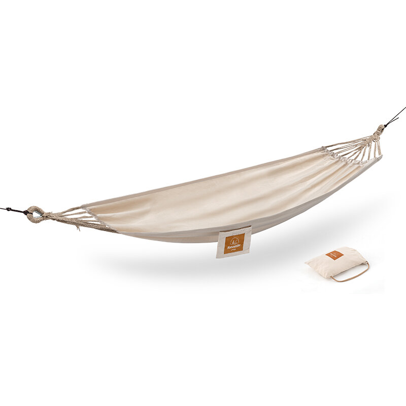Naturehike Camping Double Hammock Cotton Canvas Anti-rollover Adjustable Waterproof Swing Chair Outdoor Camping Travel Hammock