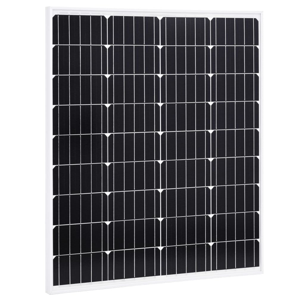[EU Direct] لوحة شمسية محمولة 80 واط مع كابل 50 سم وموصل 4MC أحادي البلورية من الألومنيوم والزجاج الآمن للطاقة الشمسية شحن نظام 770 * 665 * 30 مم