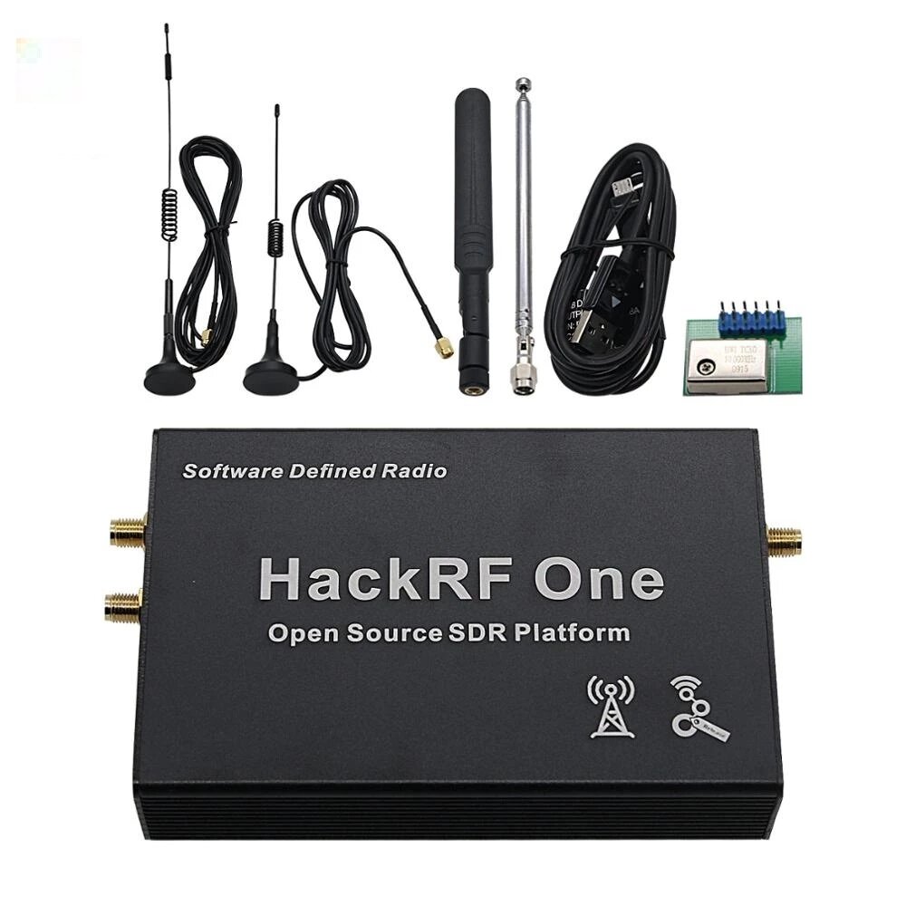 TZT HackRF One SDR Software Defined Radio 1MHz ~ 6GHz Moederbord Development Board Kit met 4 Antenne