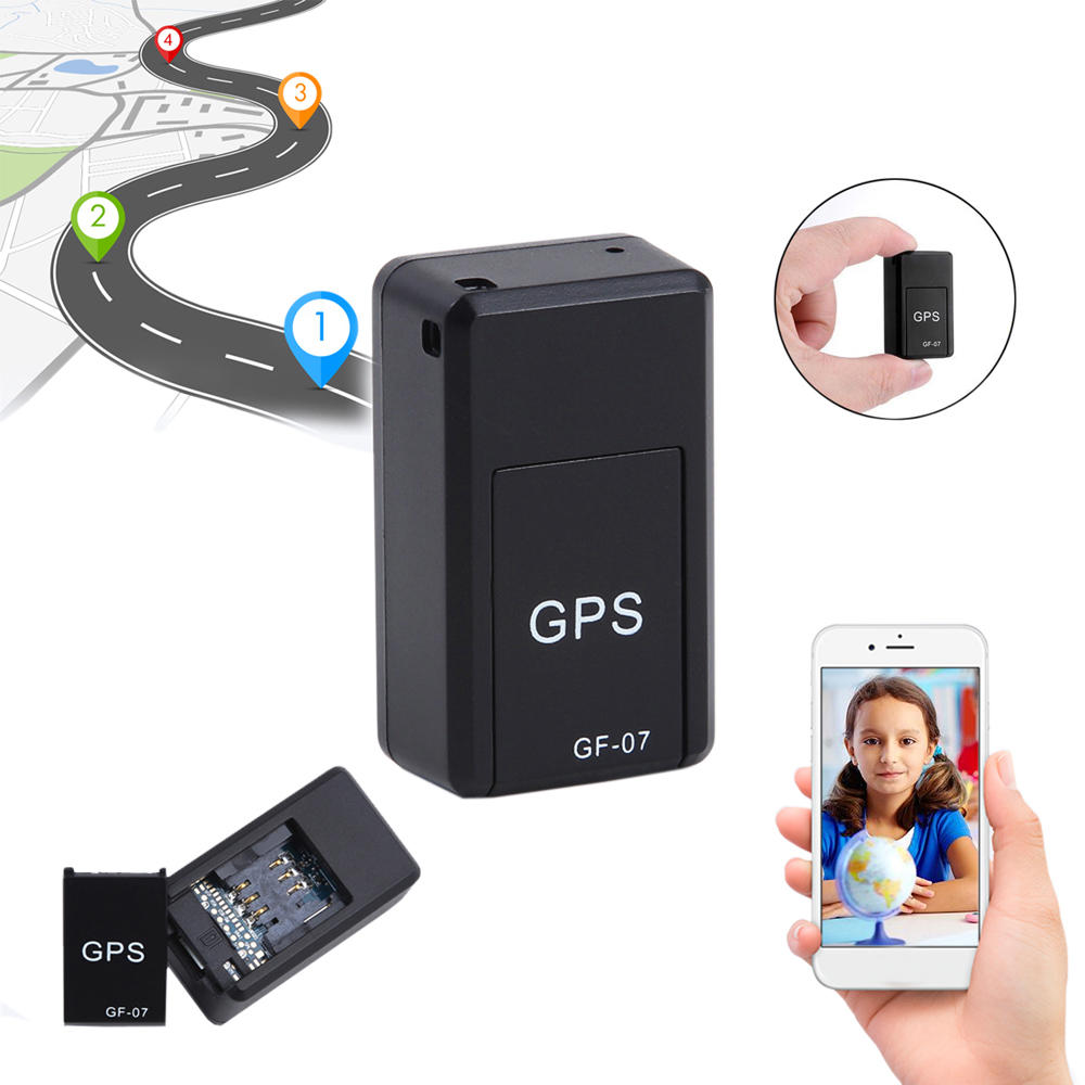 Mini Real-time GPS Car Tracker Locator GPRS GSM Tracking Device For Vehicle  - Black : Amazon.fr: High-Tech