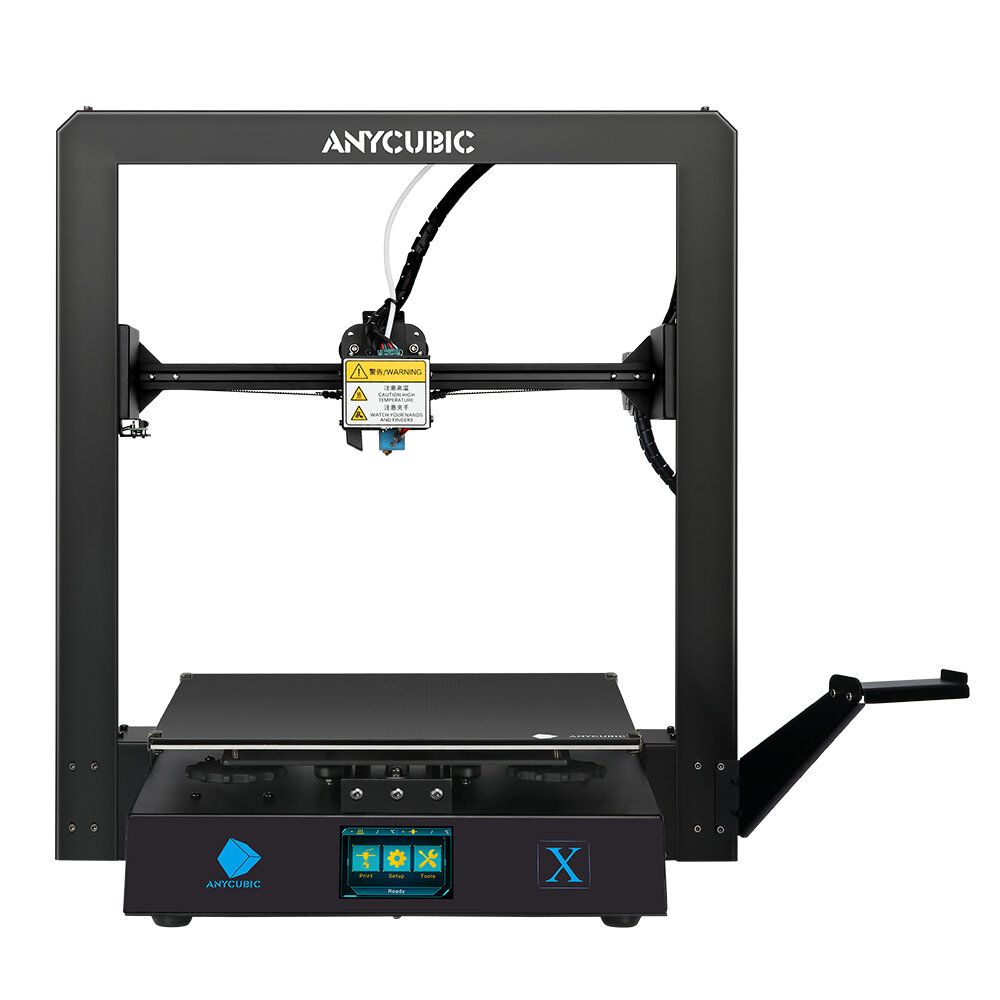 Anycubic® Mega X 3D Printer Kit 300x300x305mm Printing Size Modular Design with Dual Z Axis Filament Detect Ultrabase Platform COD