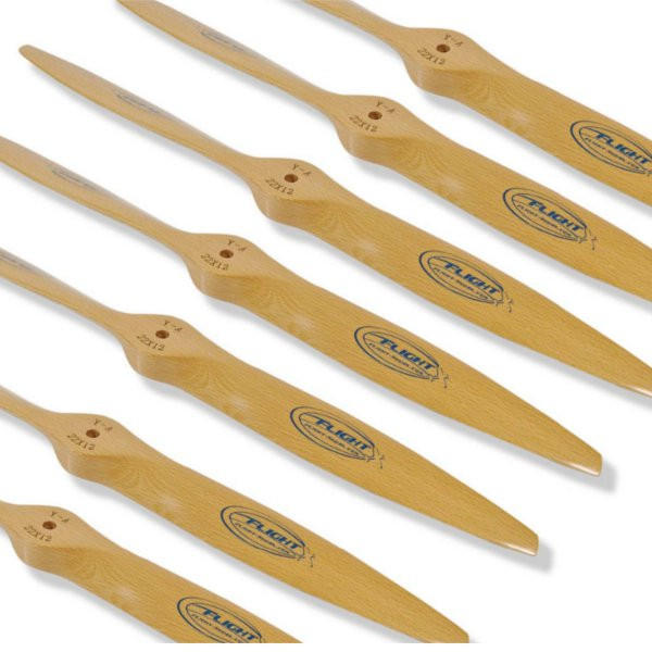 Flight Model 18x10 1810 Strong Wooden Gas CW Gasoline Propeller For RC Airplane