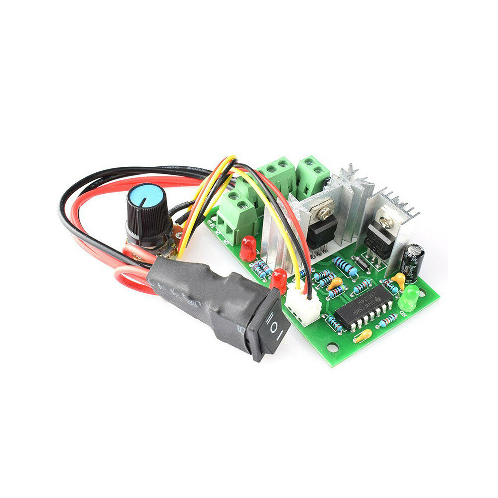 

DC Motor Speed Controller Deceleration Motor Speed Control Board Controllable Forward and Reverse