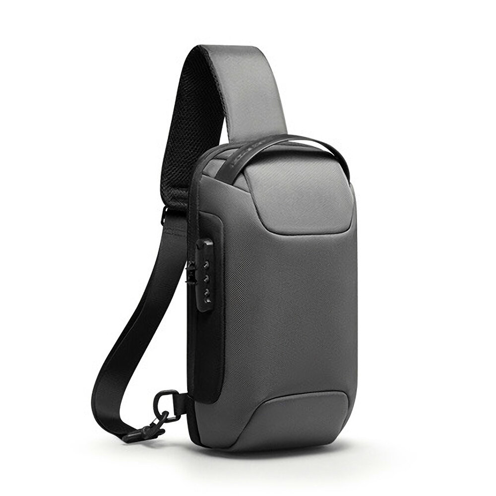 Mark Ryden MR7116 Anti-theft Chest Bag Crossbody Bag Business Bag USB Charging Men Handbag Travel Storage Bag