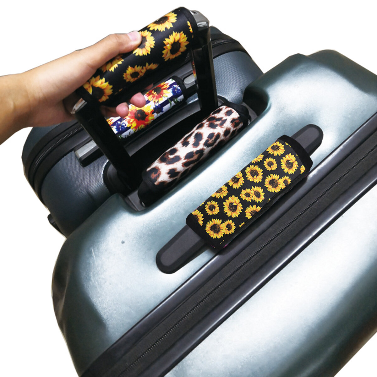 Neopren bagagehåndtag dæksel beskyttende indpakningsmuffe Soft kuffert rejse dækning