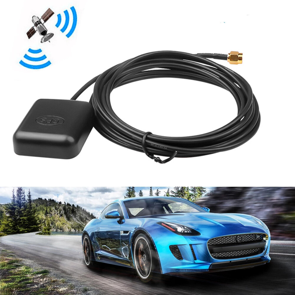 

Bakeey G04 Car GPS Antenna SMA Connector GPS Receiver Magnetic Auto Aerial Adapter for Car Navigation Night Vision Camer