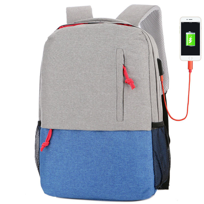 Υπαίθριο κάμπινγκ Nylon 25L USB Φορτιστικό σακίδιο αδιάβροχη μεγάλη χωρητικότητα φορητή τσάντα 