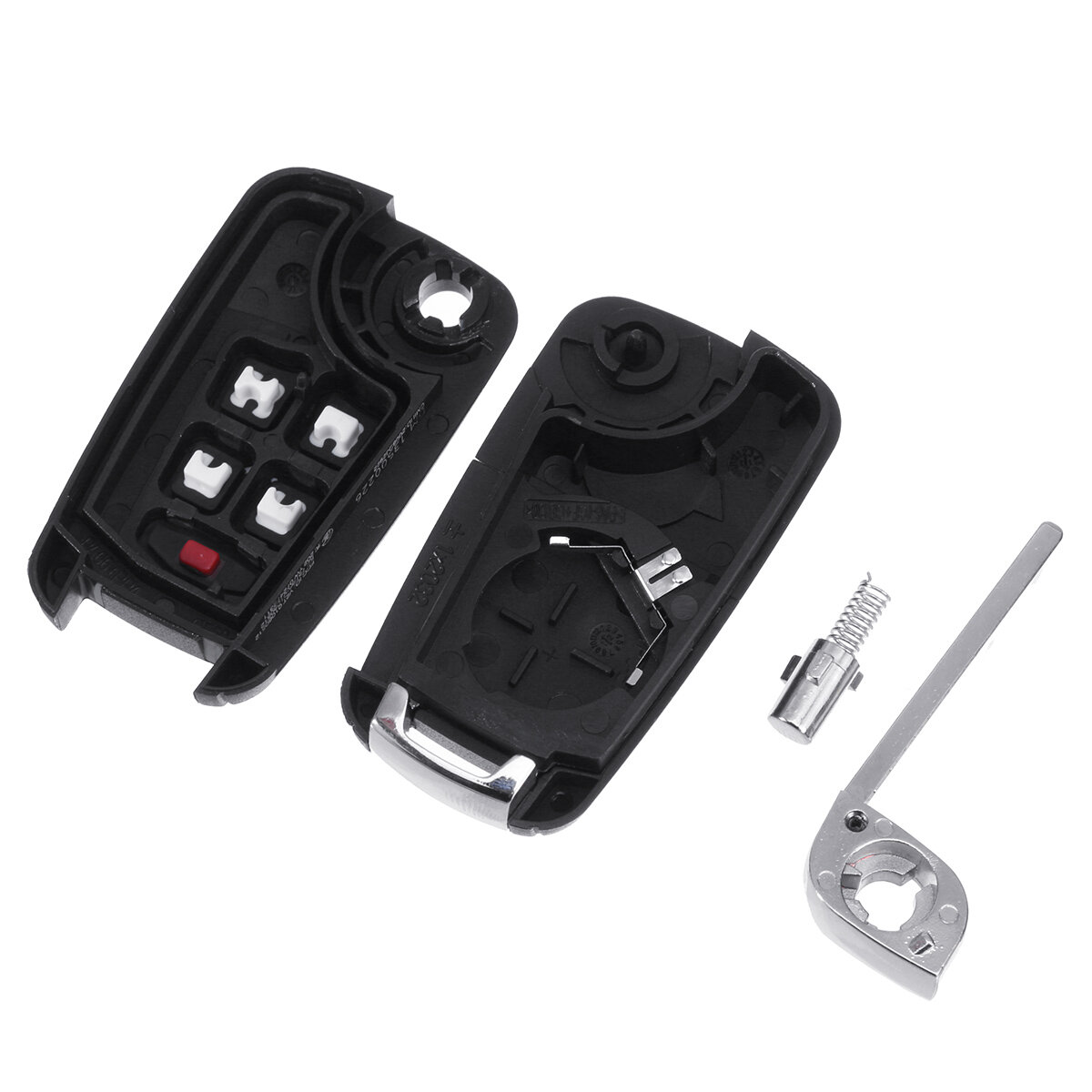 5 knoppen afstandsbediening sleutelhanger Flip sleutel Shell vervanging voor Holden 2013-2017