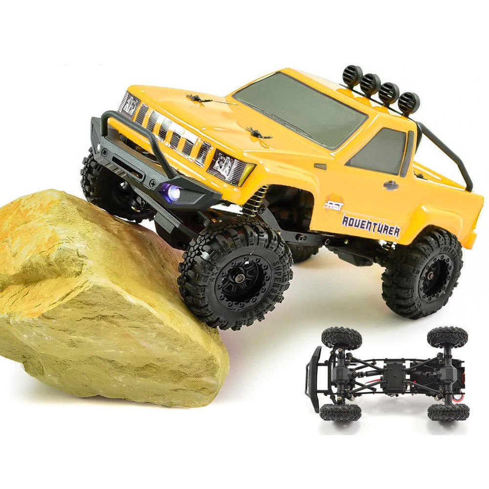 RGT RC Car 1/24 136240 4WD 4x4 Lipo mini Monster Off Road Truck RTR Rock Crawler With Lights