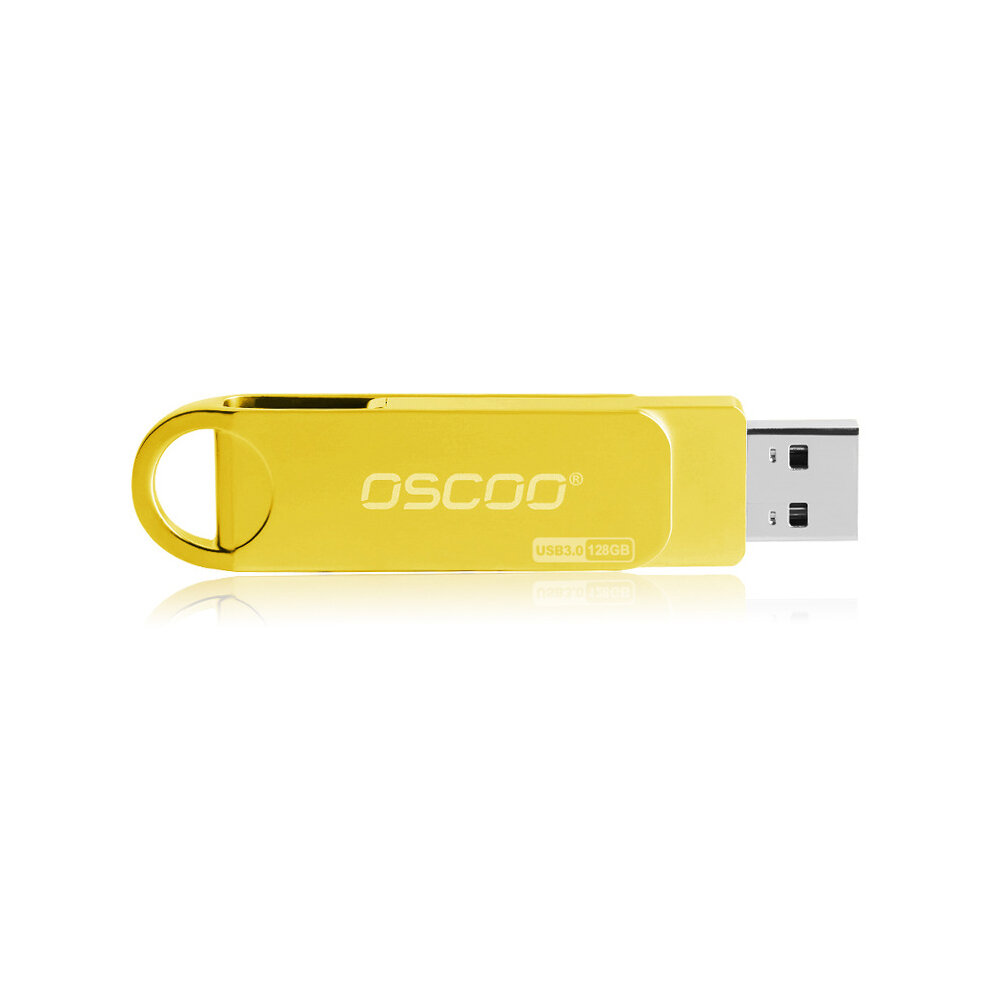 OSCOO USB3.0FlashドライブメタルペンドライブUSBディスクポータブルサムドライブプラグアンドプレイ