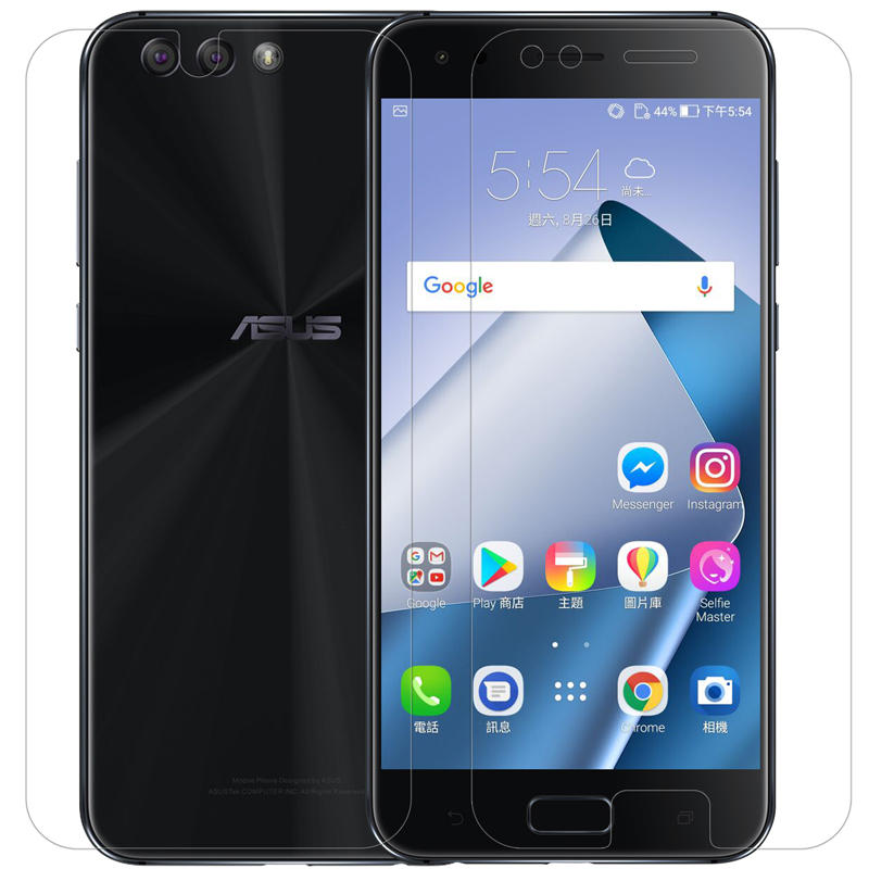 Nillkin Clear Soft Screen Protective+Lens Screen Protector For Asus Zenfone 4 ZE554KL