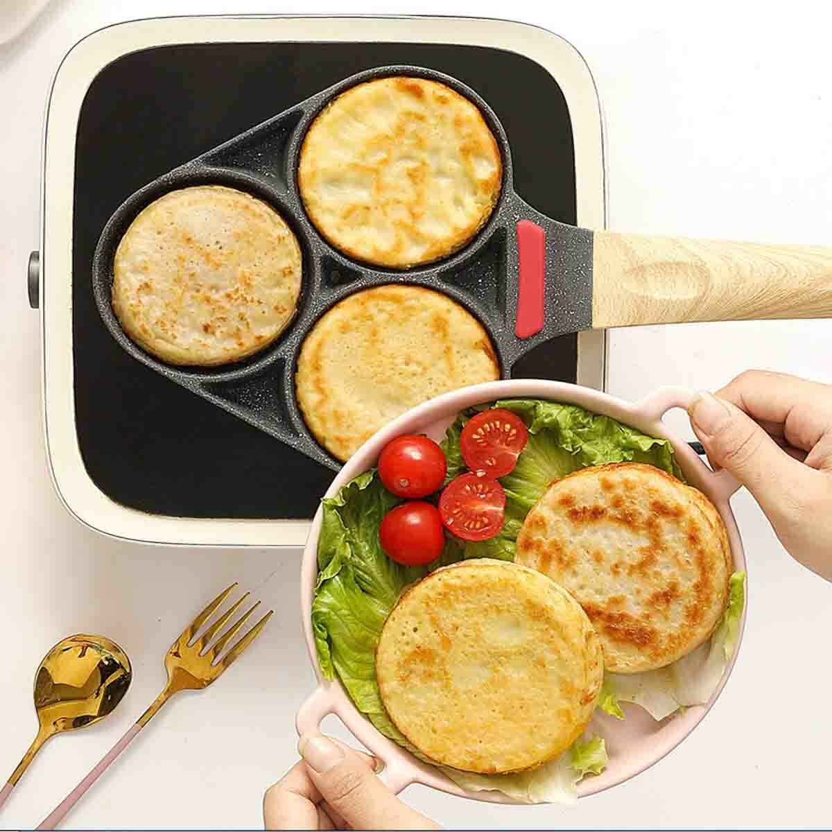 best price,stone,coating,non,stick,three,holes,omelette,pan,eu,discount