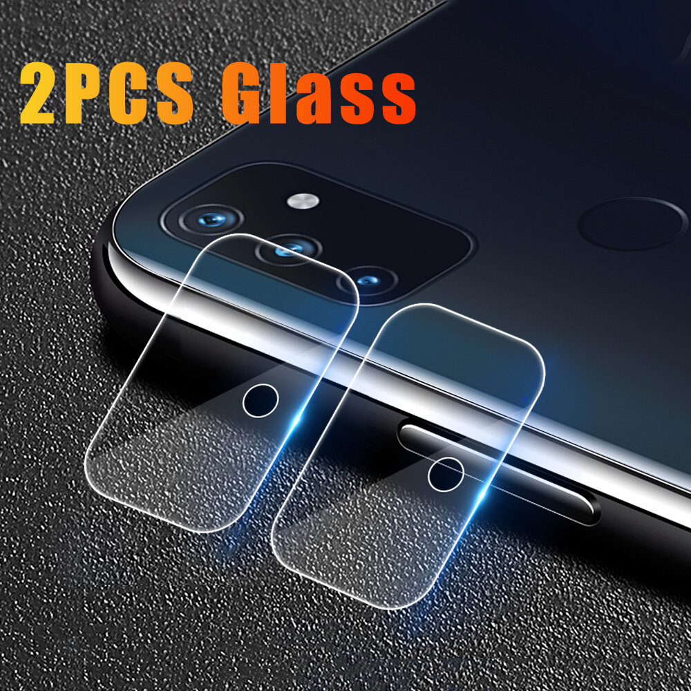 Bakeey 2PCS for OnePlus Nord N100 Lens Protector Anti-Scratch Ultra-Thin HD Clear Soft Tempered Glas