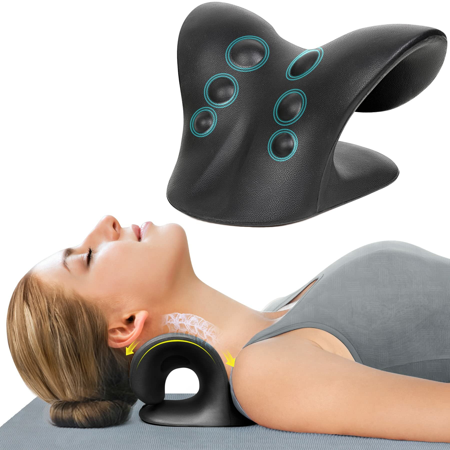 best price,neck,massage,pillow,pressure,point,neck,stretcher,relaxer,discount