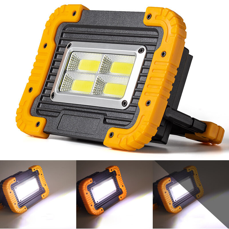 IPRee® W855 3-Modes 30W Super Bright Solar Camping Lamp Rechargeable LED Work Light for Outdoor Camping Fishing