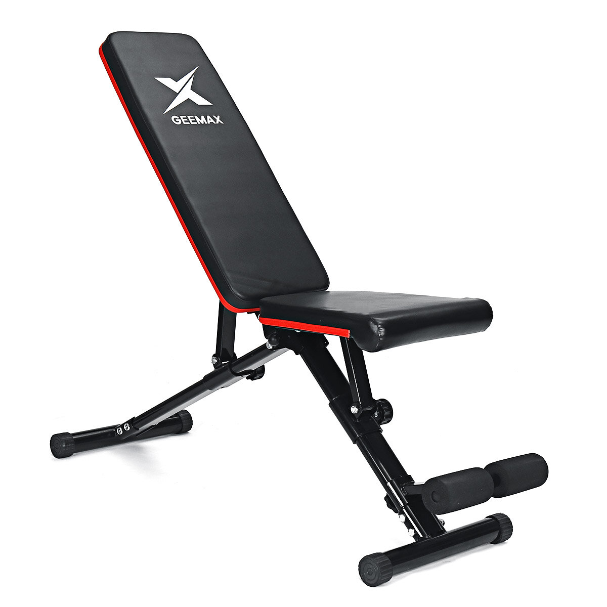 GEEMAX Verstelbare, opvouwbare zitbanken voor zwaar gebruik Buikspieroefeningen Home Gym Fitnessapparatuur