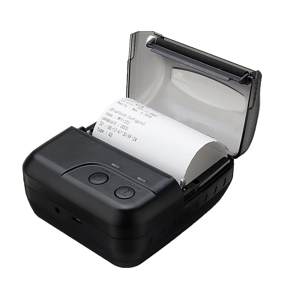 

Yoko 80HB Portable Wireless bluetooth Thermal Printer Mini bluetooth Thermal Receipt Printer for iOS Android Windows