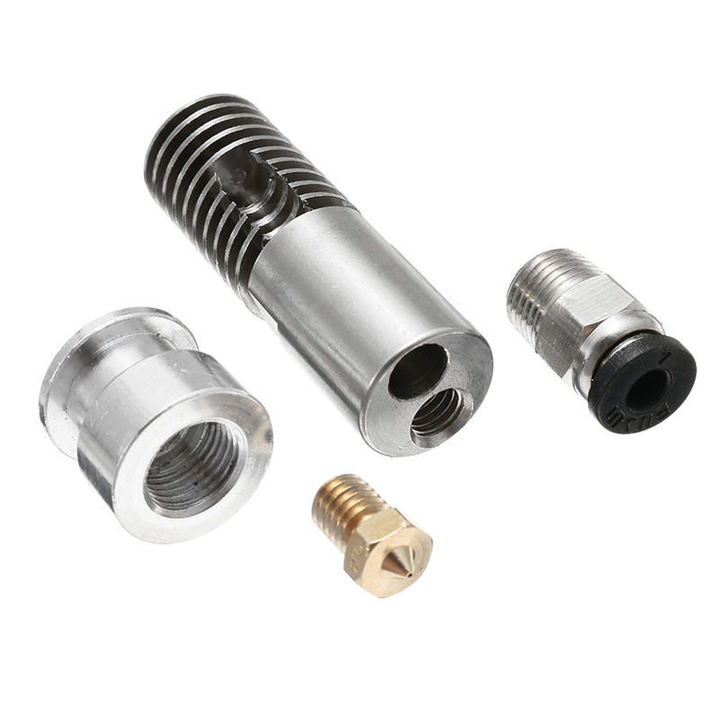 1.75mm Long//Short Distance Stainless M4 B3 Heating Extruder Nozzle Head For 3D P