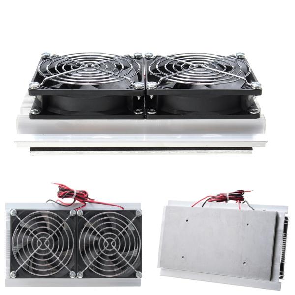 

DIY XD-2029 120W Large Flat Semiconductor Refrigerator Cooling Equipment Kit 12V-15.4V DC 7A-10A