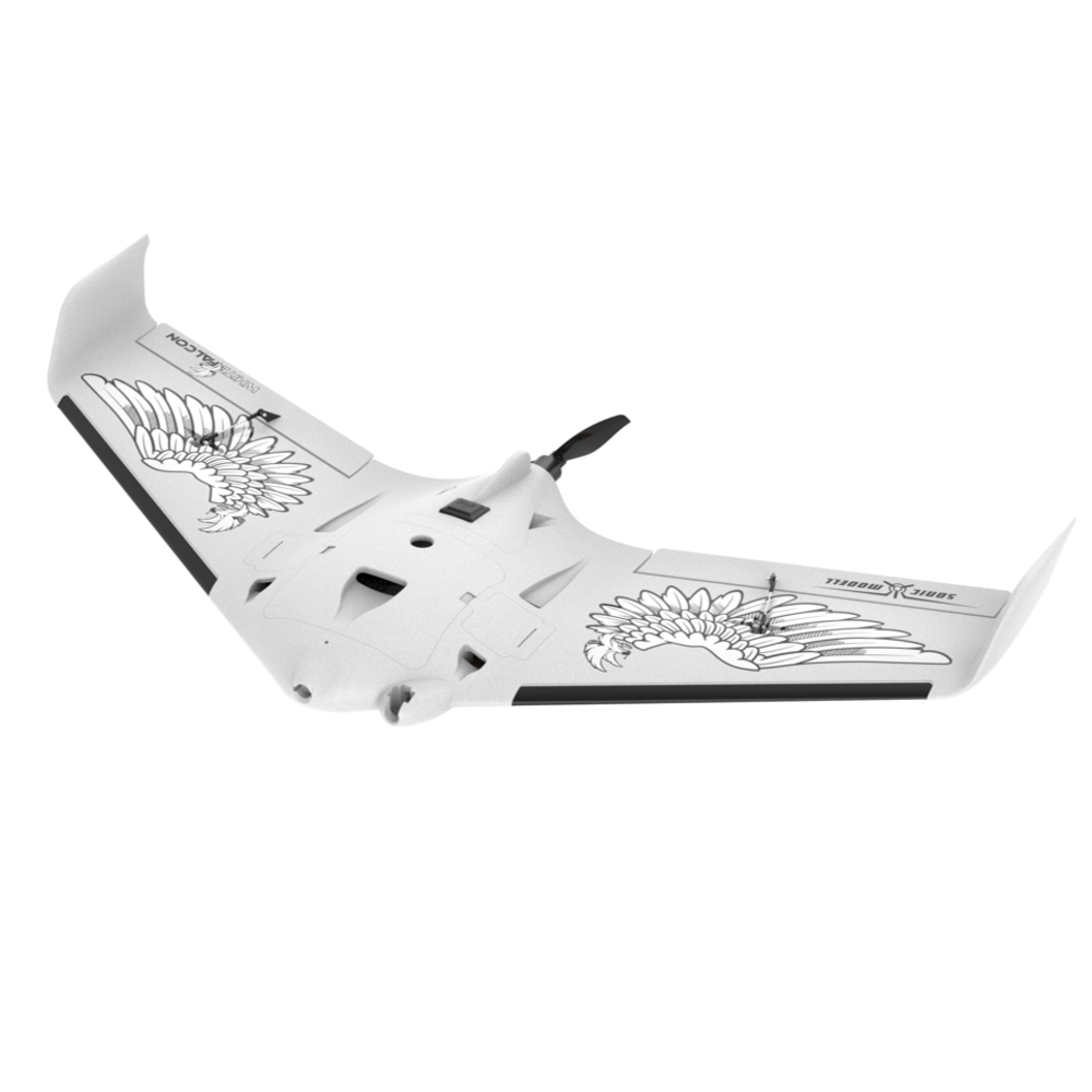 Sonicmodell AR Wing Pro WHITE FALCON 1000mm Wingspan EPP FPV Flying Wing RC Airplane KIT/PNP Compatible DJI HD Air Unit