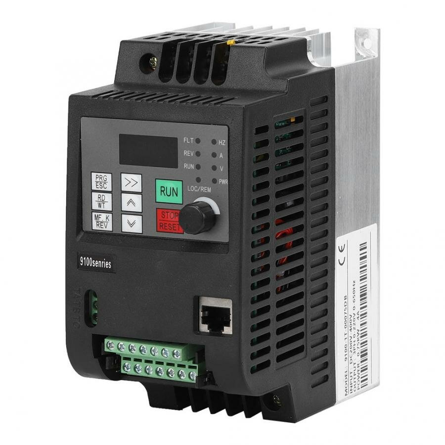 

1.5KW 380V Single To 3 Phase Variable Frequency Converter Speed Control Drive Inverter VFD Inverter Frequency Changer
