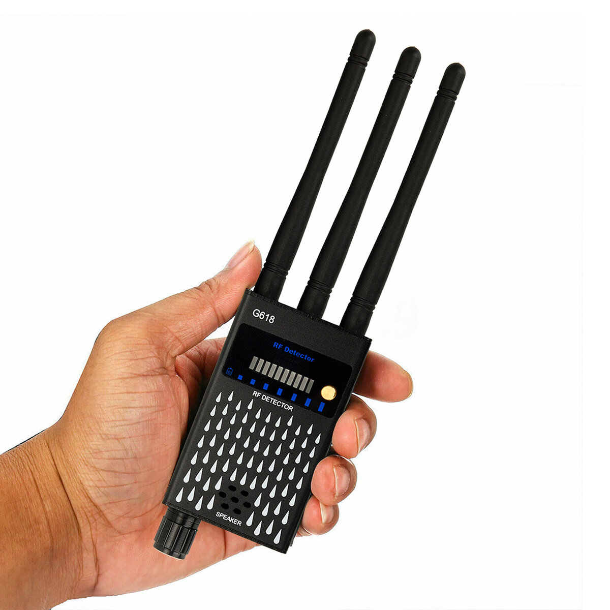 

Multi-function GPS Signal Detector GSM Audio Bug Finder RF Tracker Anti-eavesdropping