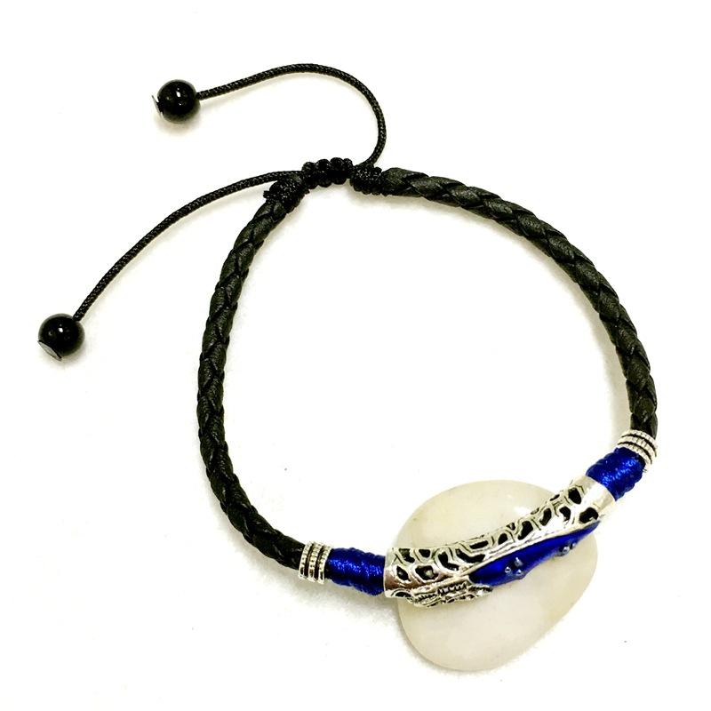 

Винтаж Мужские браслеты из лодыжки Lucky Red Веревка Этнические регулируемые Ножной браслет Пляжный Barefoot Jewelry