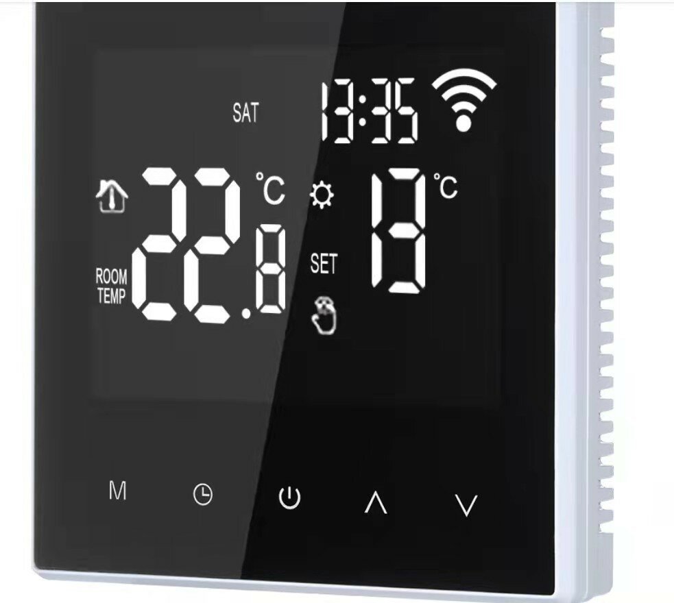 

Myuet ME-88H 16A Electricity Floor Heating Thermostat Tuya WiFi Remote Control Programmable Temperature Controller Works