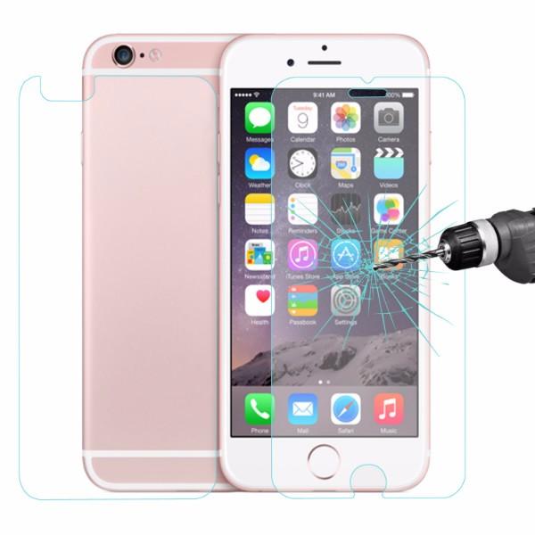 ENKAY 0.26mm Front + Back 9H Hardness 2.5D Explosion Proof Tempered Glass Protectors For iPhone 6/6S