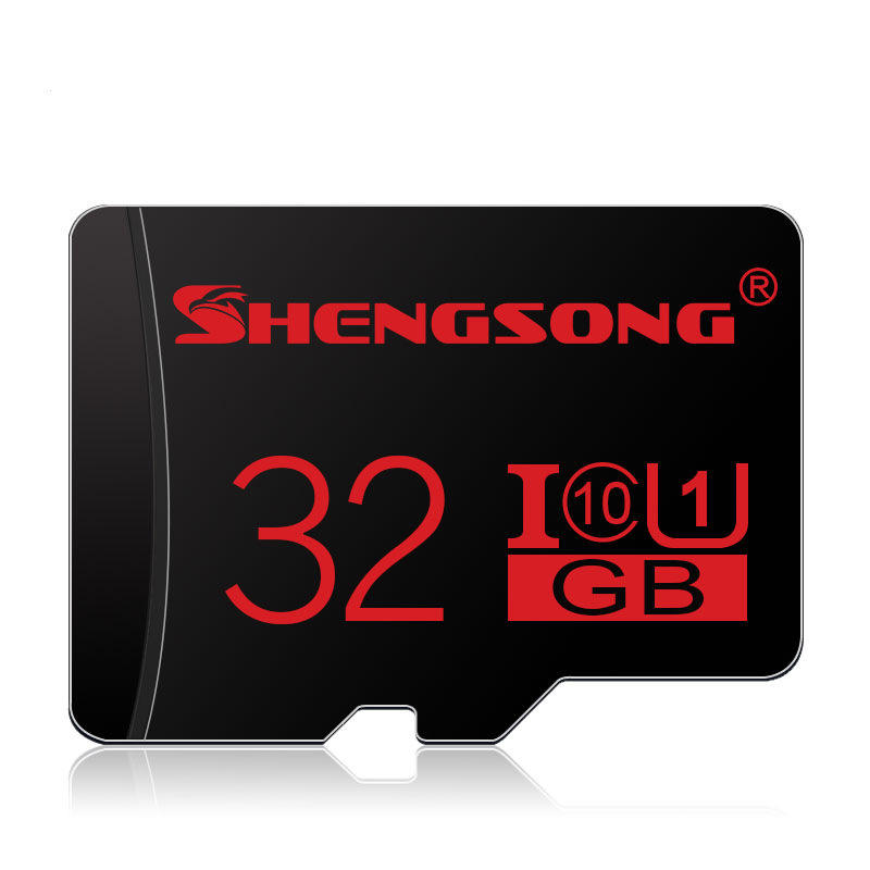 Shengsong SS-BTF-06 SD-kaart TF-geheugenkaart 32GB 64GB 128 GB Class10 Smart Card